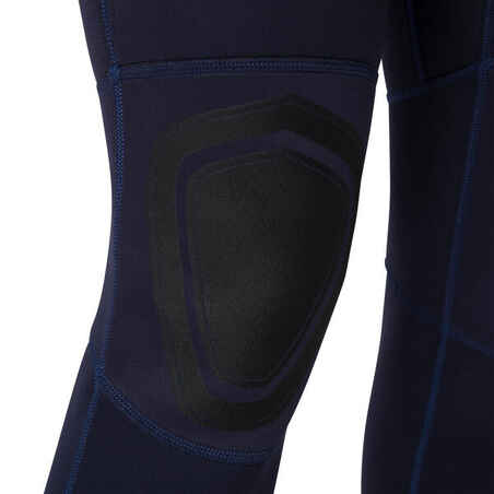 SURF 100 Neoprene wetsuit 2/2 mm women’s Marine blue back zip