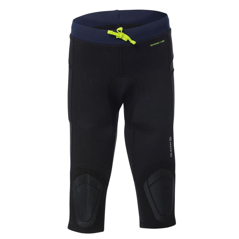 Corsaire néoprène anti UV surf 900 enfant noir