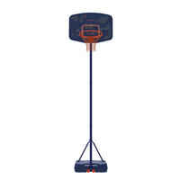 B200 Easy Kids' Basketball Basket - Space Blue1.6m-2.2m. Up to 10 years.