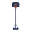 Basketbalpaal B200 Easy voor kinderen blauw space. 1,60 tot 2,20 m. Tot 10 jaar.