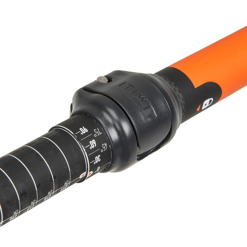 X500 2-PIECE ADJUSTABLE SPLIT CARBON KAYAK PADDLE 210-220 cm