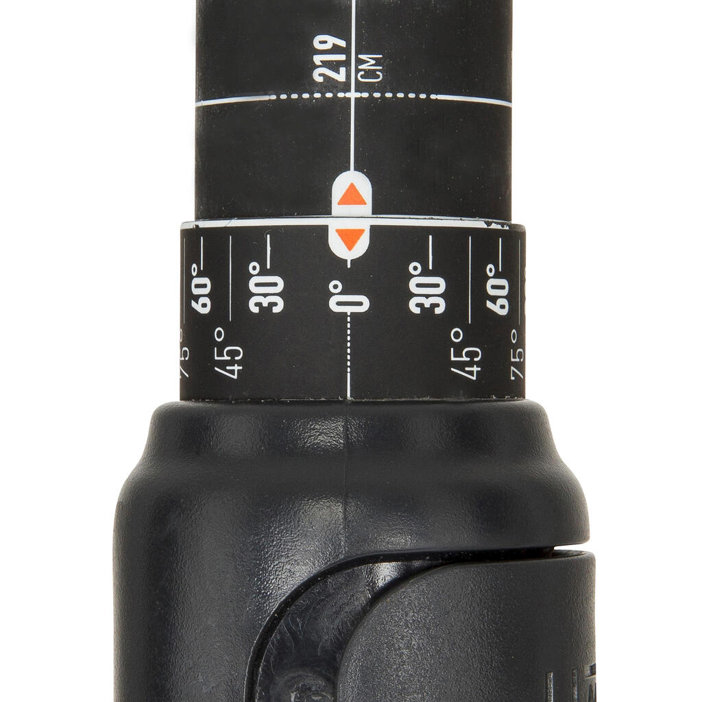 Pala Kayak X500 Carbono Desmontable Ajustable 2 Partes 210-220 cm