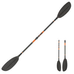 Kayak carbon-plastic separable-adjustable 2-section paddle 210–220cm - X500