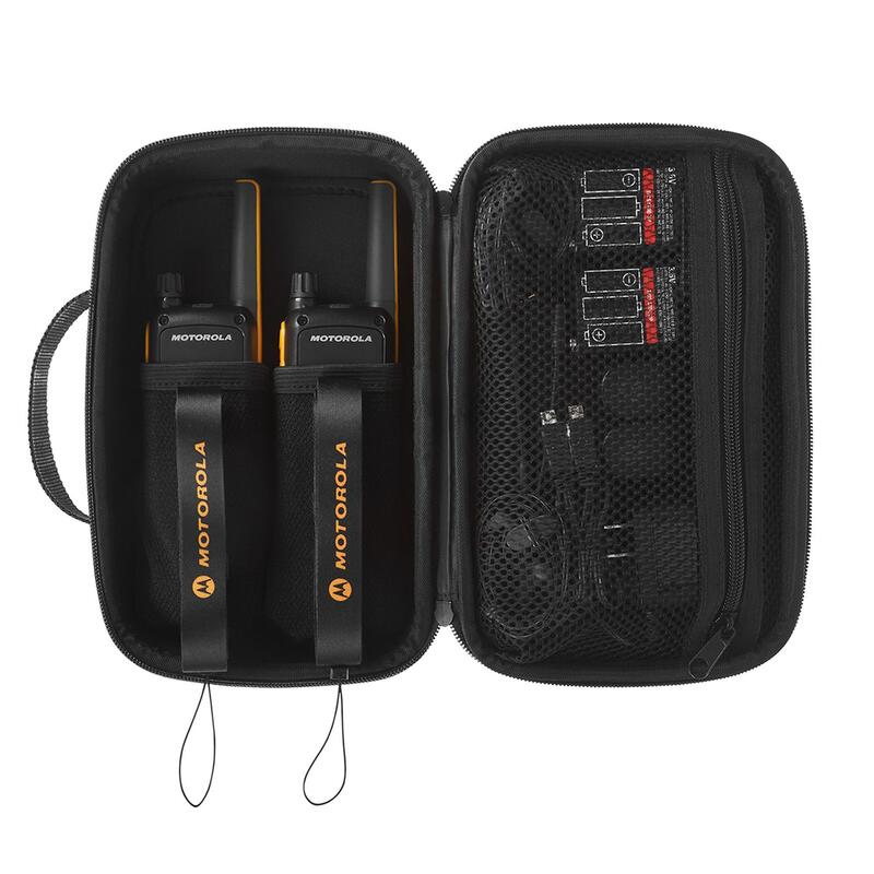 Par de Walkie-talkies MOTOROLA recarregáveis por USB - T82 Extrême - 10km