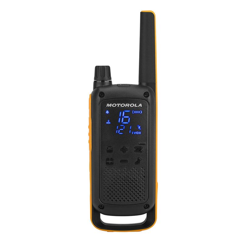 1 Paar walkietalkies MOTOROLA herlaadbaar met USB - T82 Extreme - 10 km