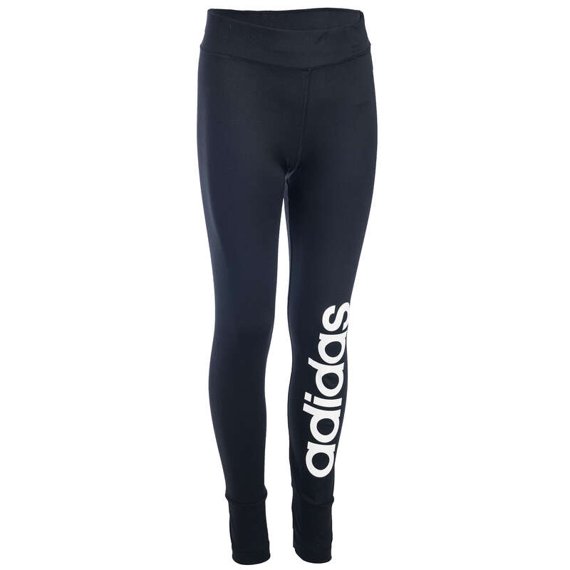 ADIDAS Girls' Gym Leggings Black Decathlon