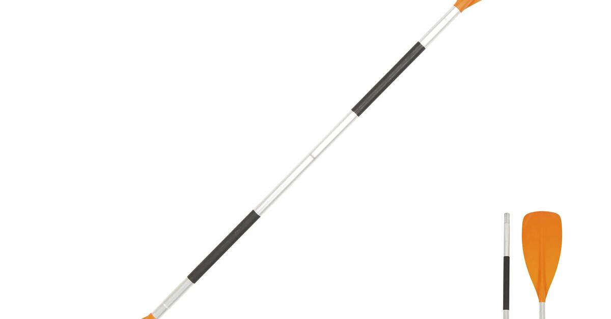 ITIWIT 2PART KAYAK PUSH PIN PADDLE 100 ORANGE
