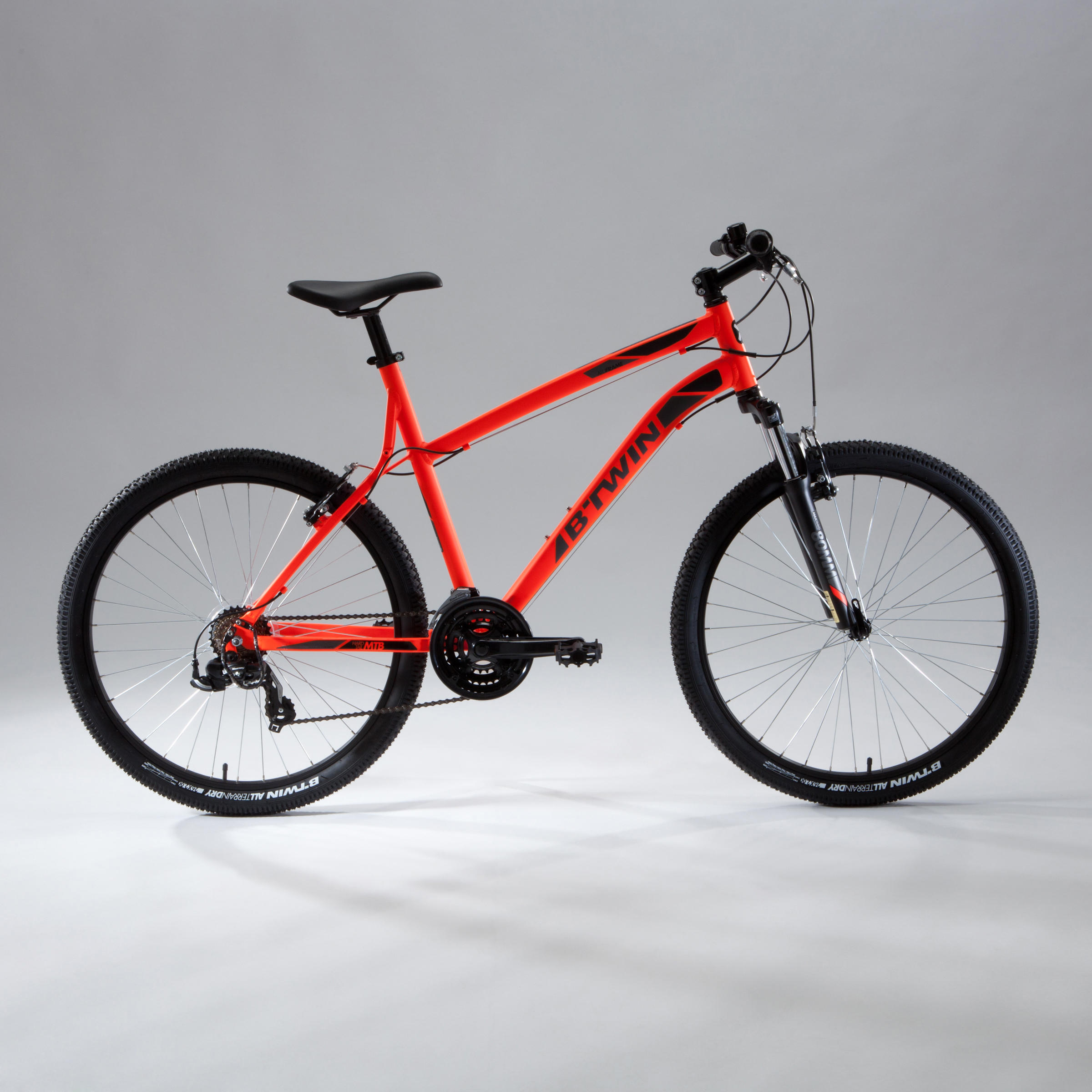 Btwin rockrider 340 orange mtb cycle sale