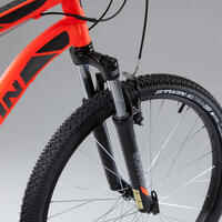 الدراجة الجبلية (Rockrider 340 )- مقاس 26 بوصة لون برتقالي