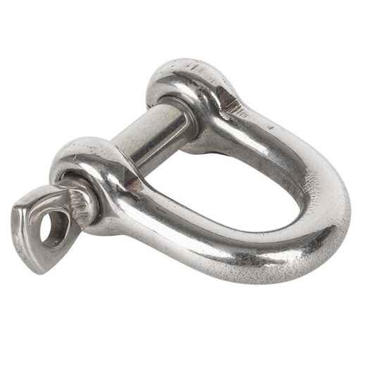 
      5mm stainless steel straight captive pin sailing shackle
  