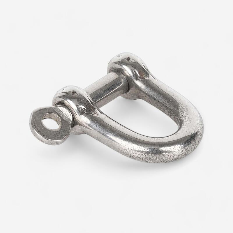 6 mm stainless steel straight captive pin sailing shackle