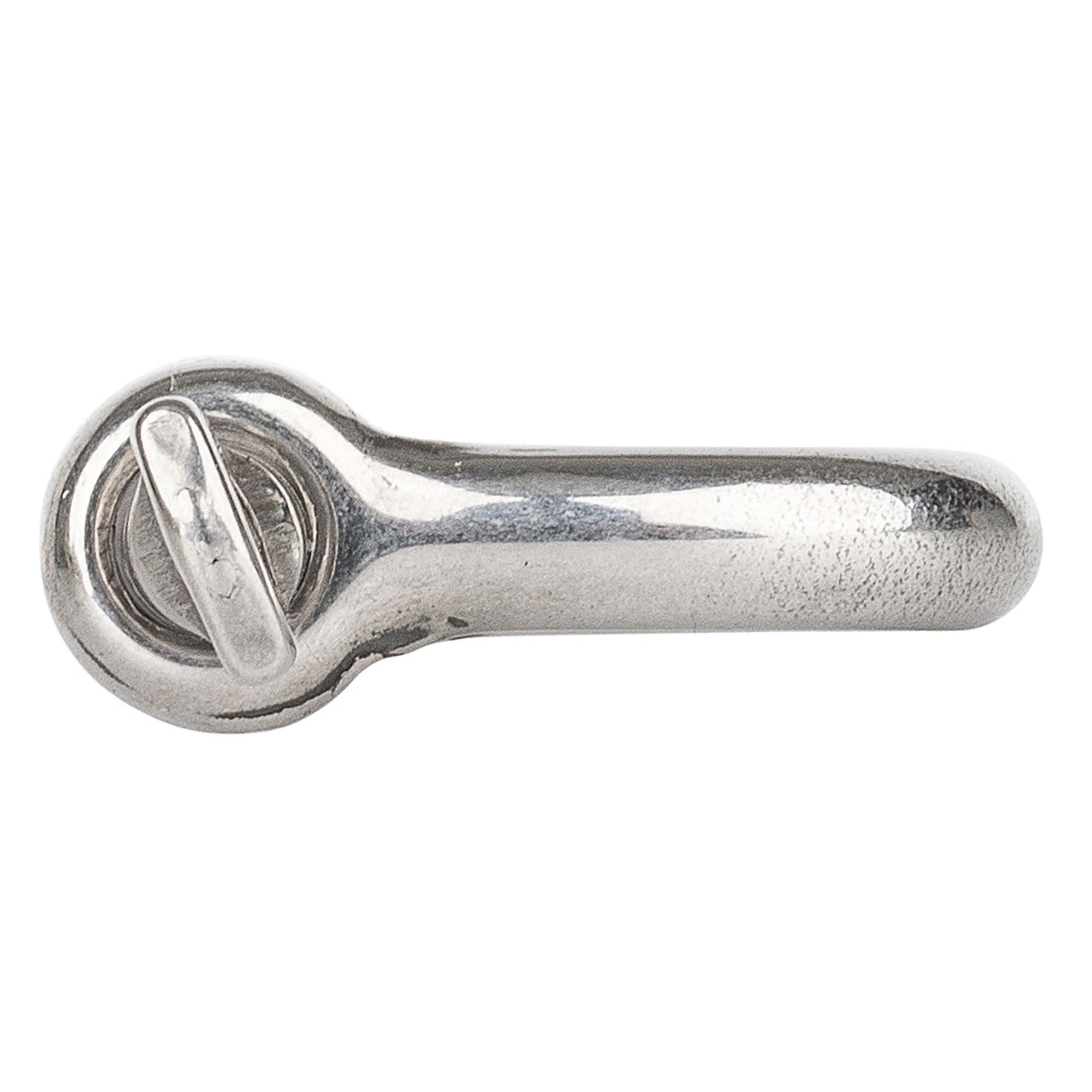 5mm stainless steel straight captive pin sailing shackle 3/4