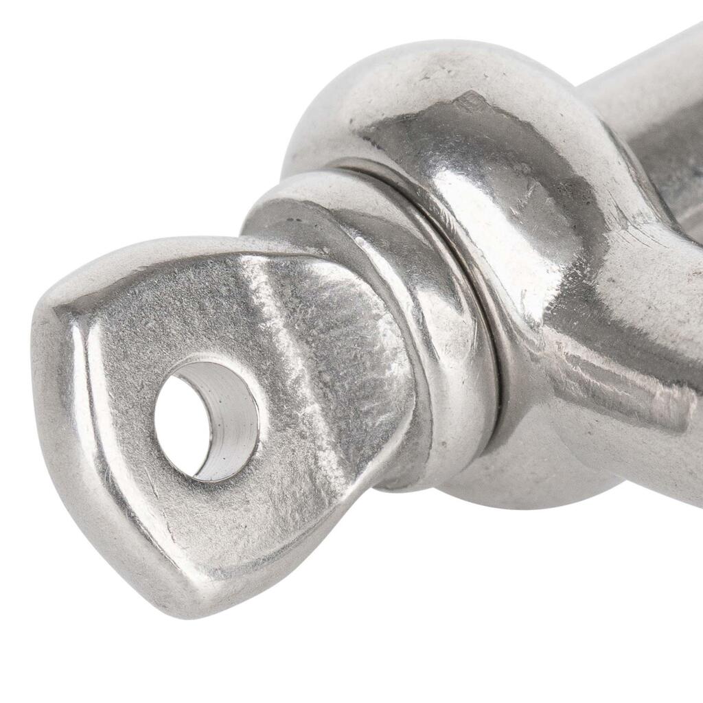 8mm forged stainless steel twisted sailing shackle