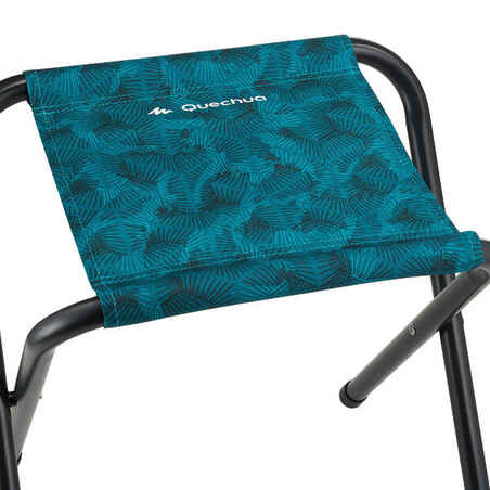 Folding camping stool - Blue