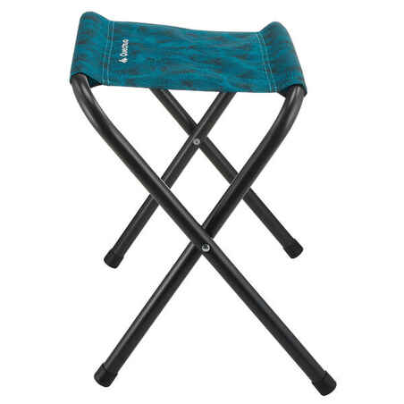 Folding camping stool - Blue