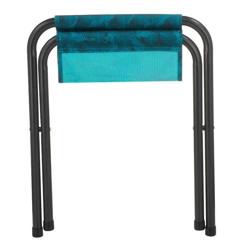 Folding camping stool - Blue