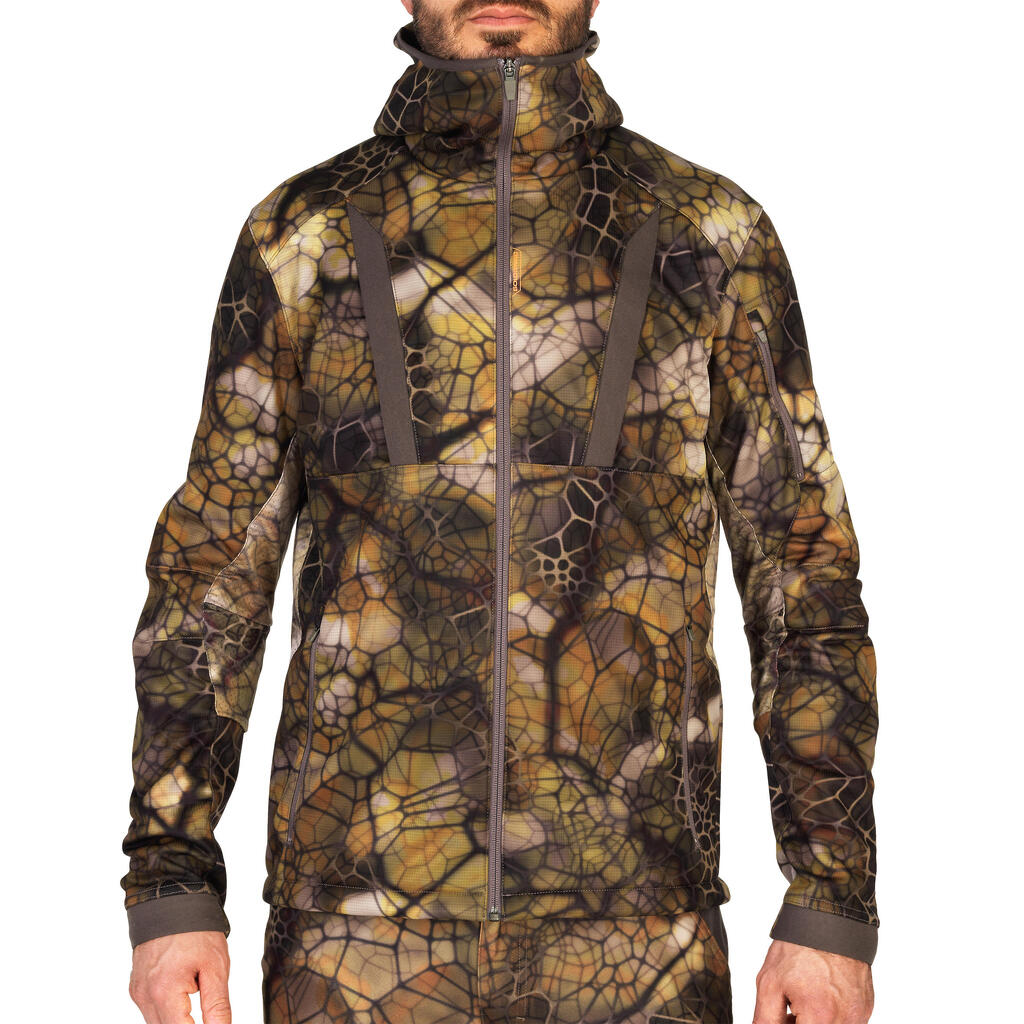 Men's Silent Warm Breathable Jacket 900 - Camo