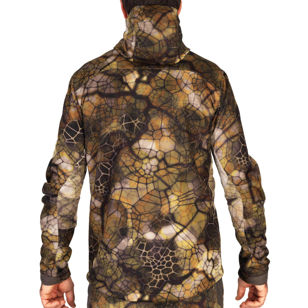 Men's Silent Warm Breathable Jacket 900 - Camo