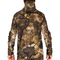 Hunting Silent Warm Breathable Jacket 900 - Furtiv Camouflage