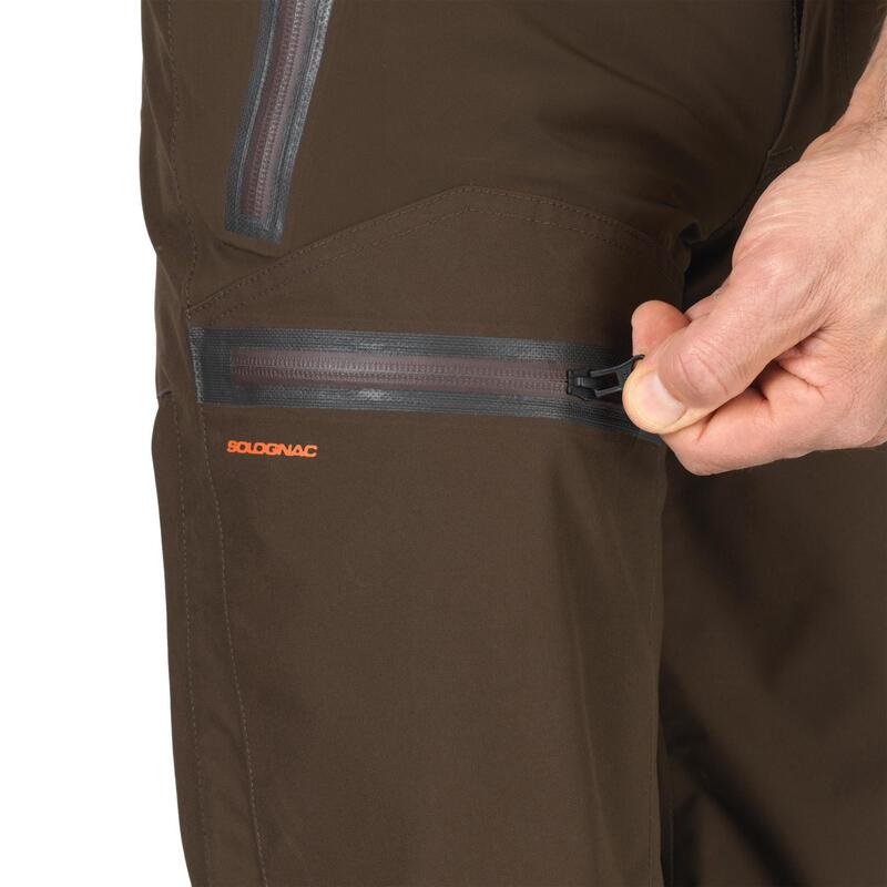 Jagdhose RENFORT 900 wasserdicht verstärkt braun 