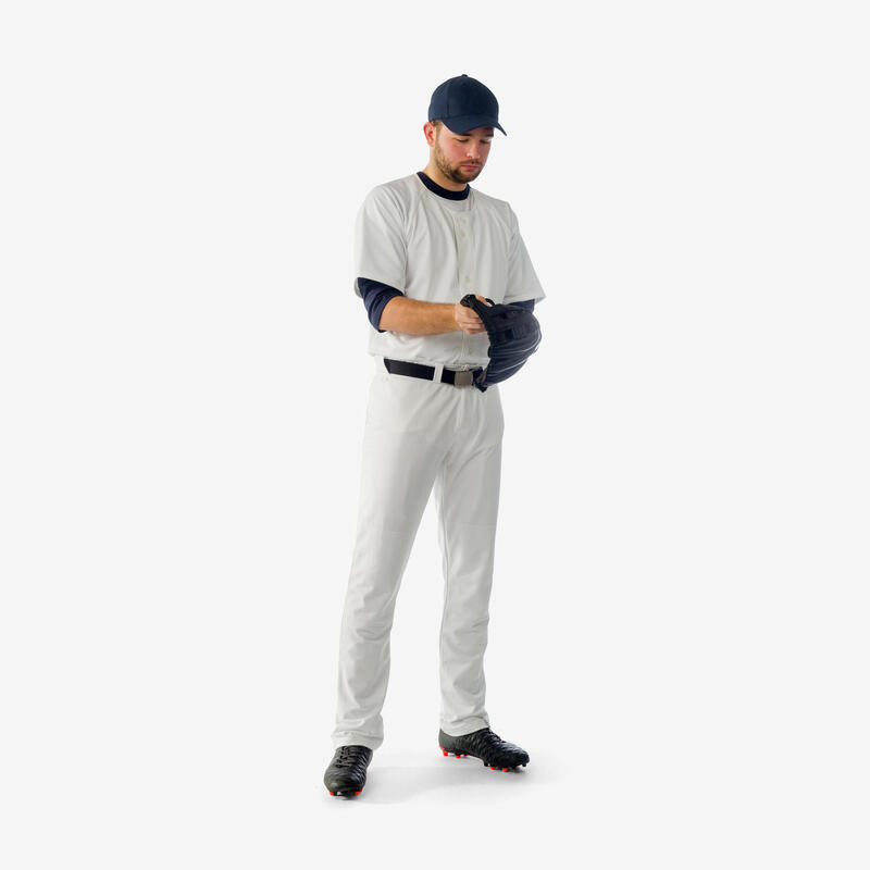 Camisola de Basebol para Adulto BA 550 Branco