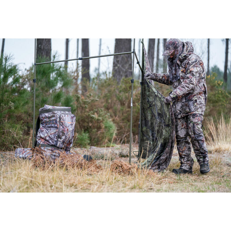 Transporttas voor stokken schuiltent voor de jacht camouflage (x4)