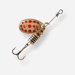 WETA + #1 GOLD RED DOTS PREDATOR FISHING SPINNER