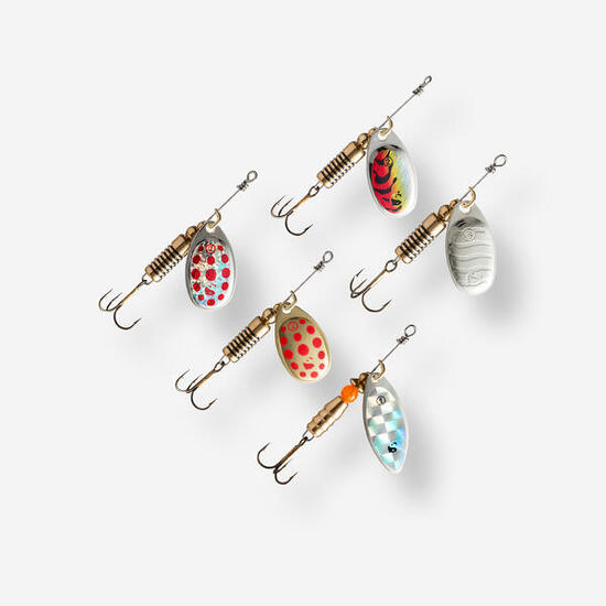 KIT CUILLERS TOURNANTES PÊCHE DES CARNASSIERS WERO NEW