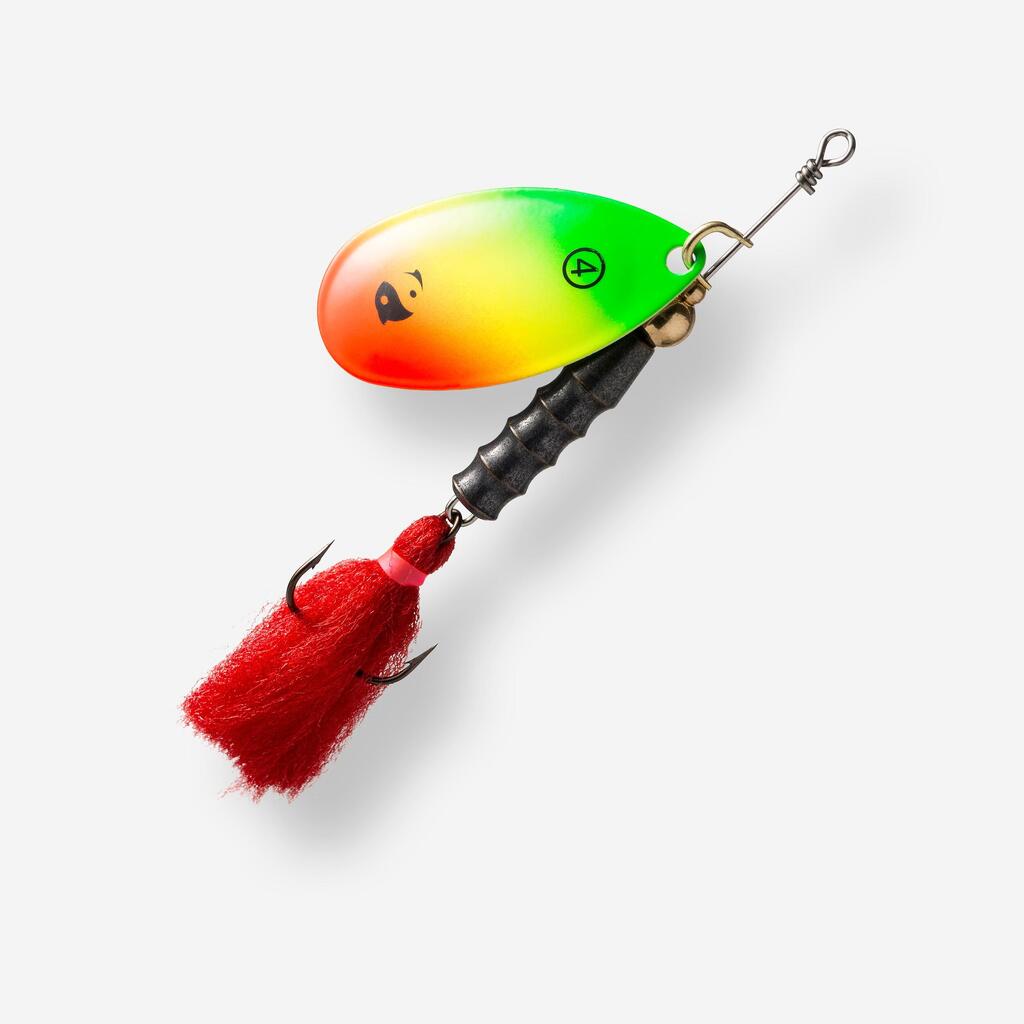 ספינר WETA PUFF #4 ראש אדום לדיגים טורפים