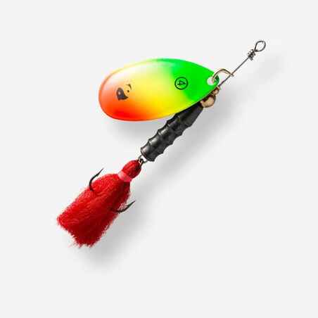 WETA PUFF #4 RASTA PREDATOR FISHING SPINNER