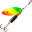 CUCHARILLA GIRATORIA PESCA DE DEPREDADORES TARO Nº 1 RASTA 