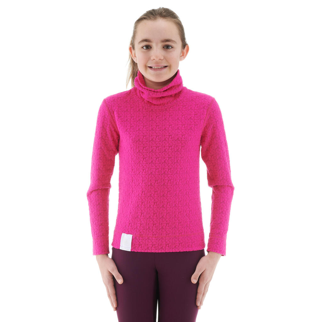 Kids' Ski Underwear Top 2WARM - Pink