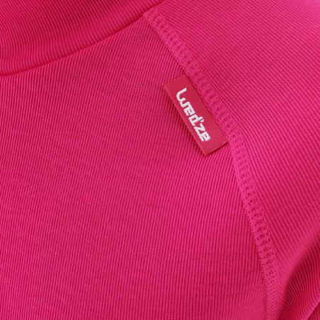 Camiseta de esquí niño 100 rosa