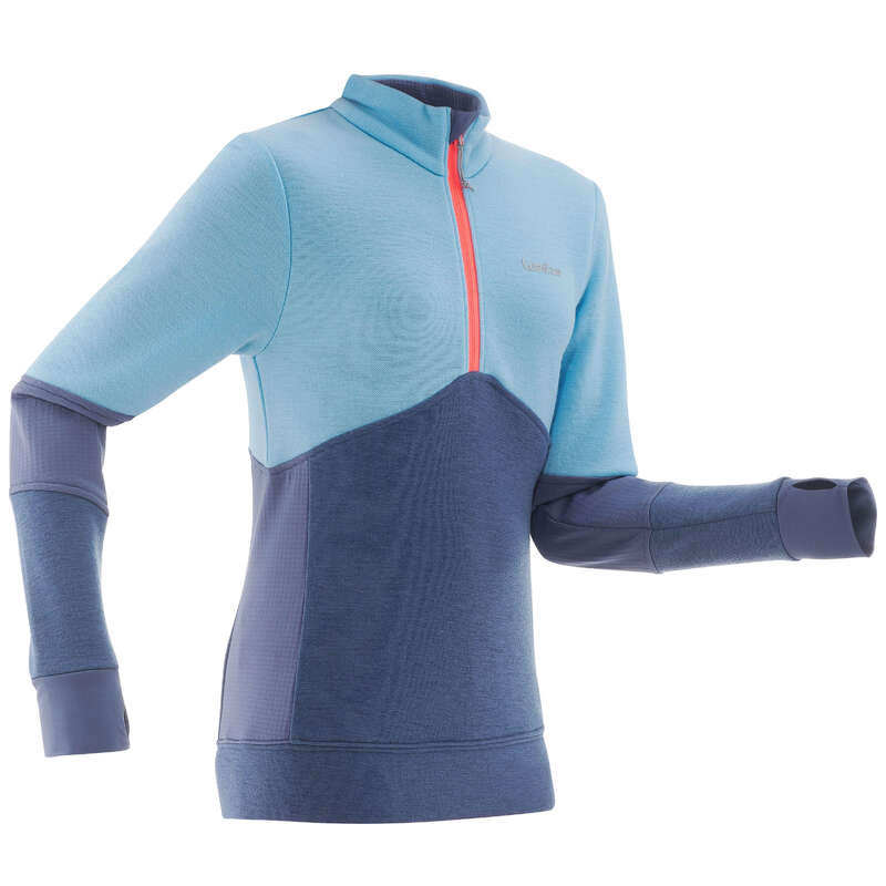 GIRL SKI BASELAYER & PULL - MID WARM 300 JR LINER JACKET WEDZE