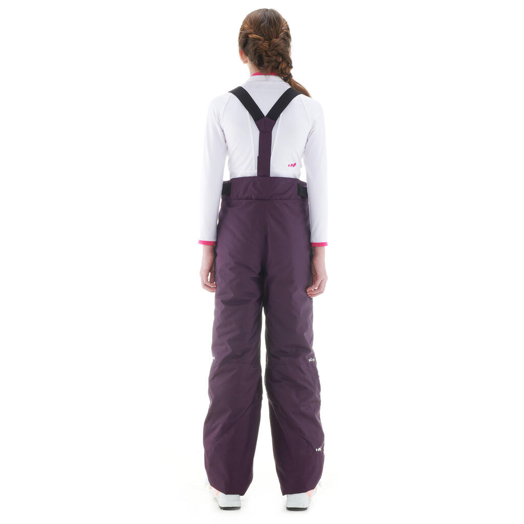 Skihose Piste 500 Kinder blau