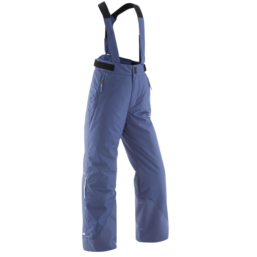 Children's ski trousers pnf 500 - blue