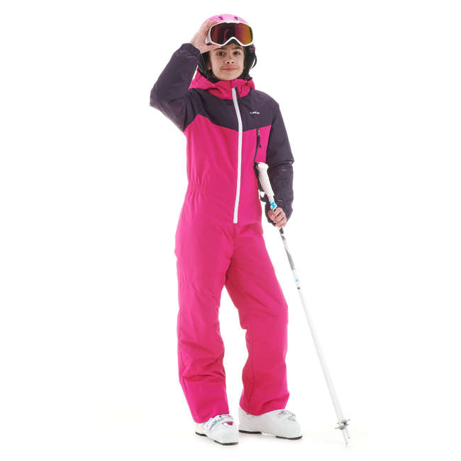 WEDZE CHILDREN'S SKI SUIT 100 PINK Decathlon