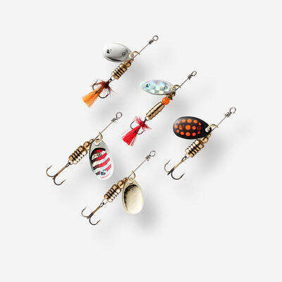 Set spinners voor roofvissen svartan new