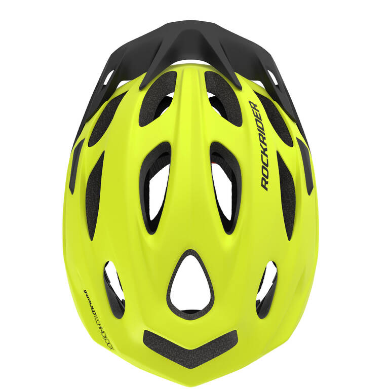 Mountain Biking Helmet 500 - Neon Yellow