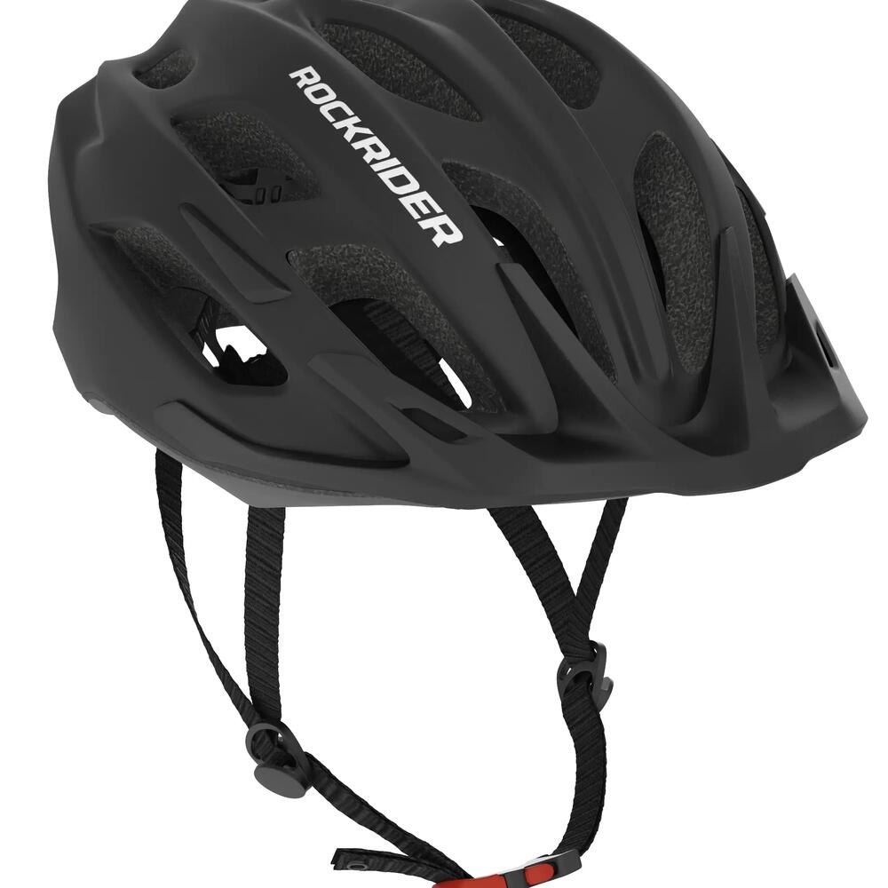 ROCKRIDER 500 MOUNTAIN BIKE HELMET BLACK