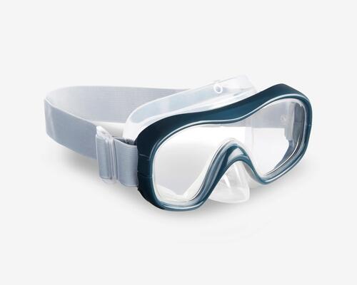 MASKE MIT POLYCARBONAT-SCHEIBE &amp; TEXTILRIEMEN 
