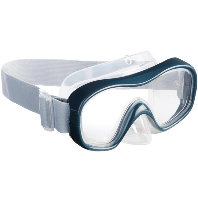 DECATHLON Máscara Buceo 100 Gris