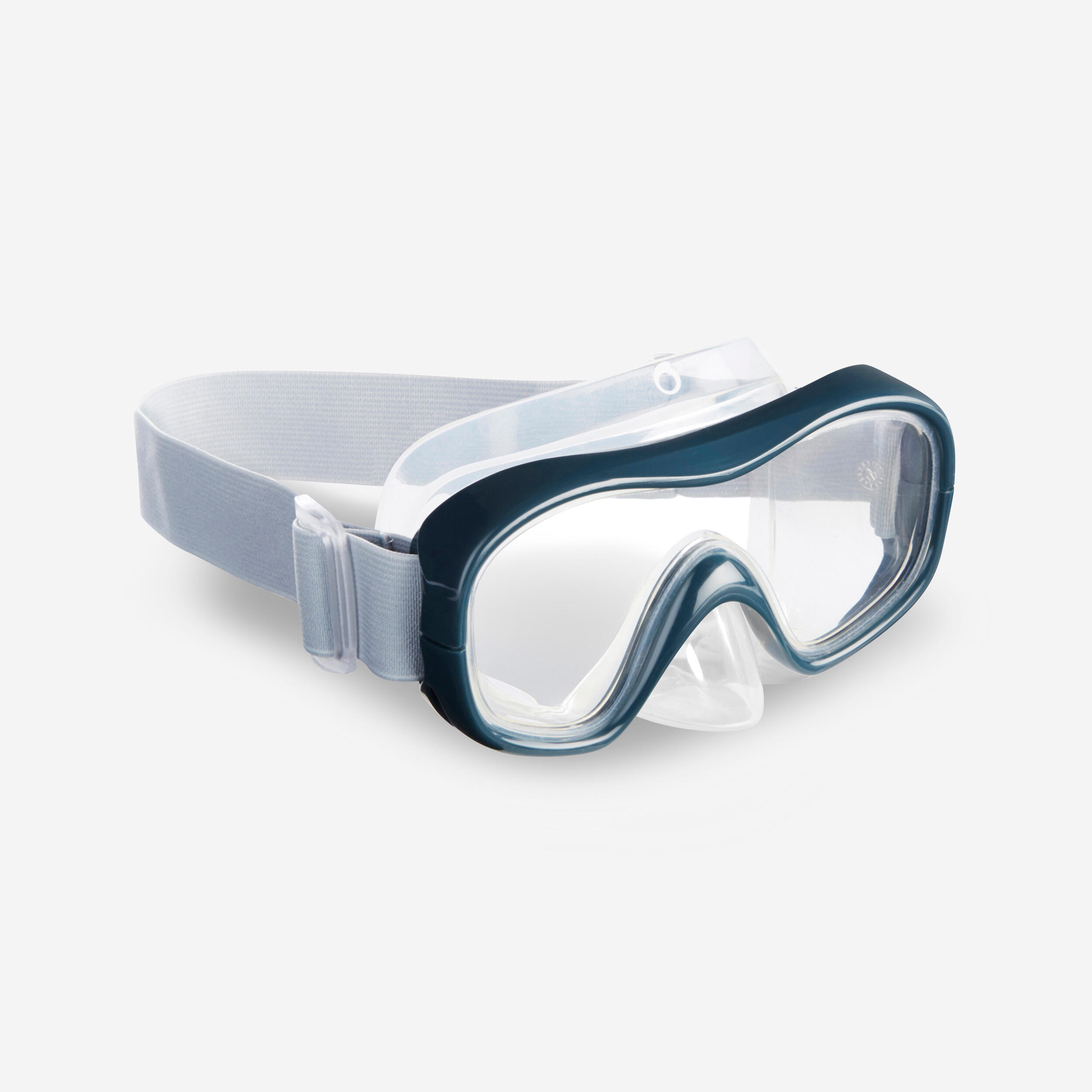 Subea - Masque Plongée - 100 Gris - Masque De Plongée - Snorkeling Plongee Chasse Ss Apnee - Bleu-gris - 44l - Decathlon