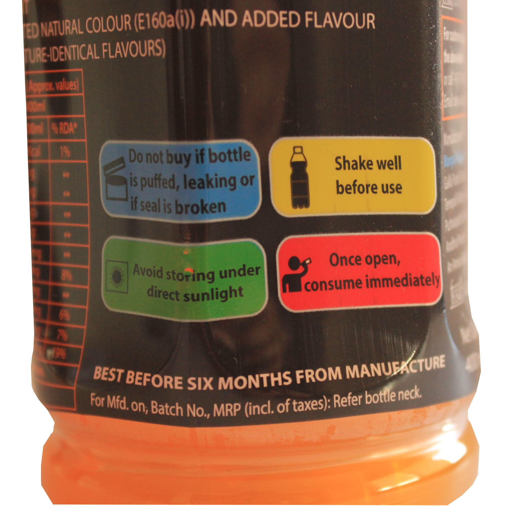 

Aptonia Sports Drink 400ml Orange