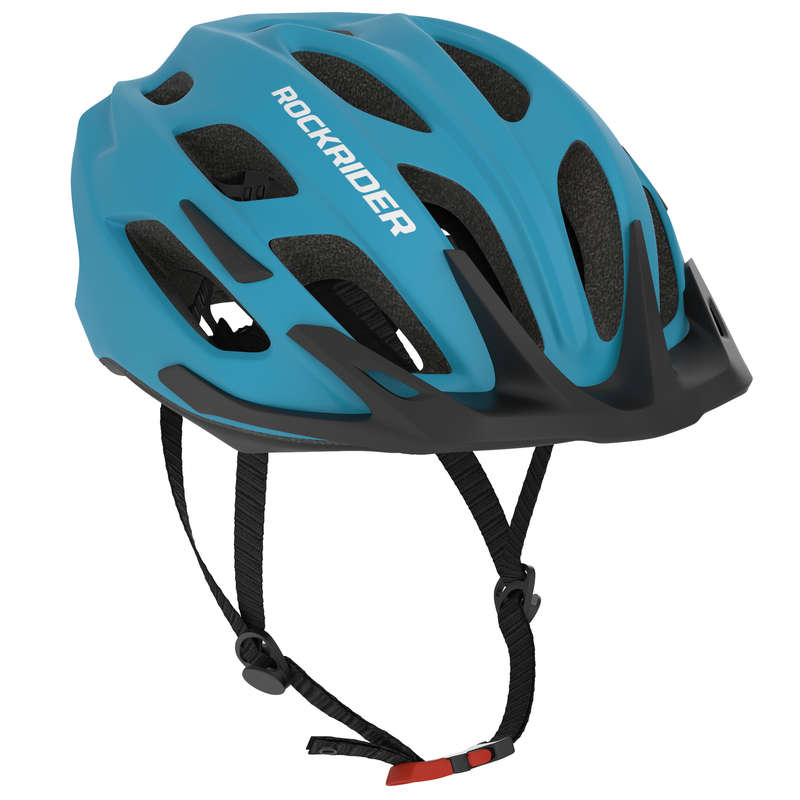 ROCKRIDER 500 Mountain Biking Helmet - Blue | Decathlon