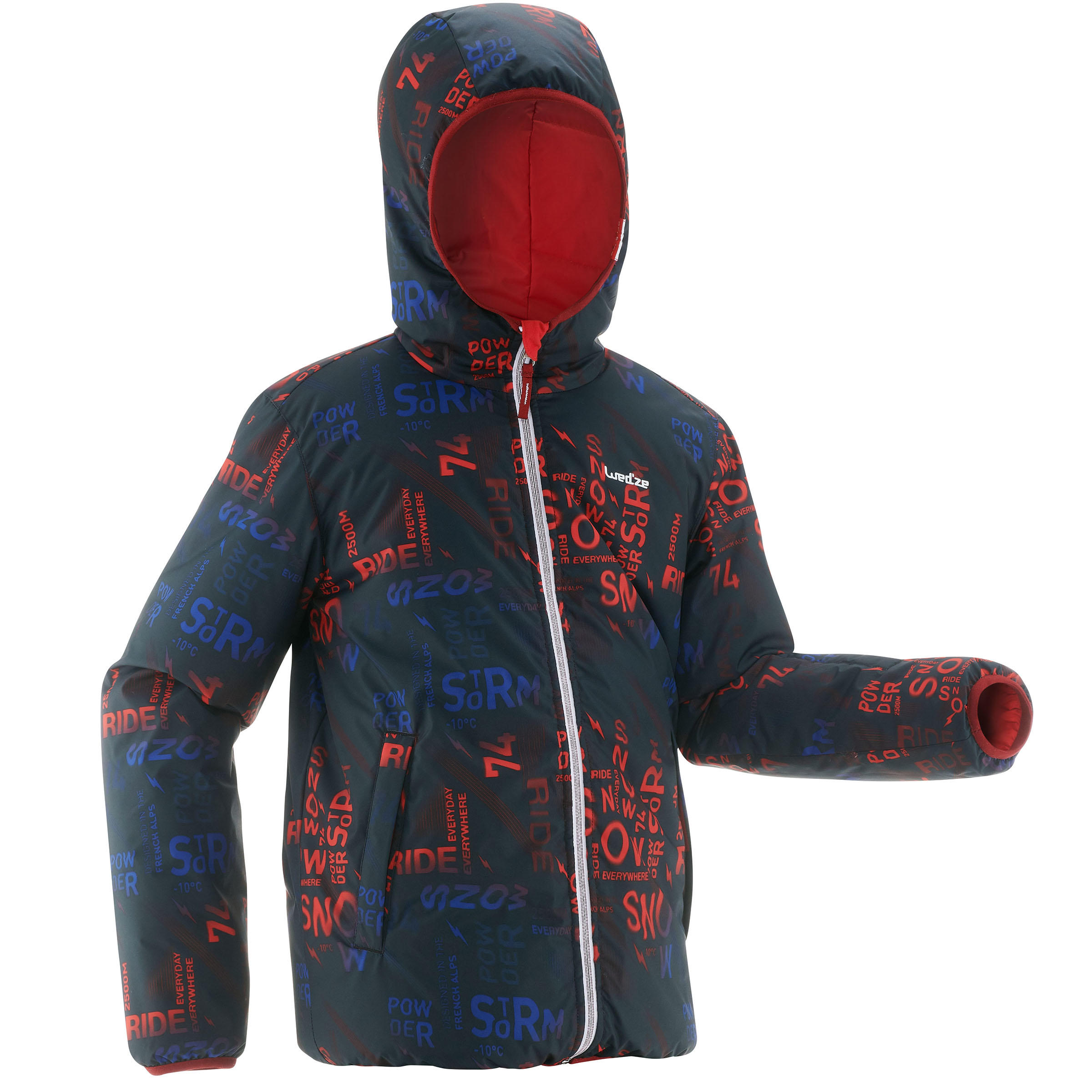 Wedze Ski Jas Voor Kinderen P Jkt 100 Warm Reverse Zwart wedze kopen in de aanbieding Wedze Ski Jas Voor Kinderen P Jkt 100 Warm Reverse Zwart wedze kopen in de aanbieding