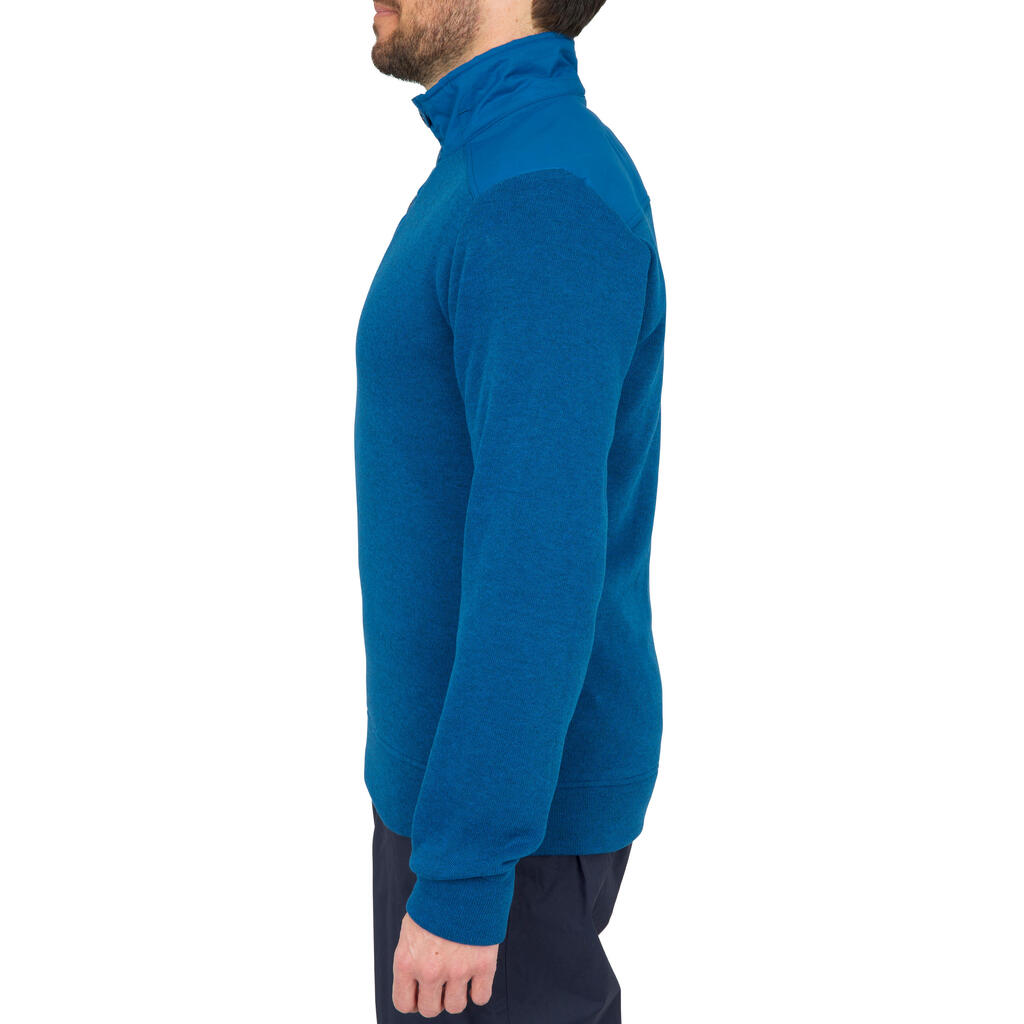 Segelpullover Sailing 100 Herren petrolblau