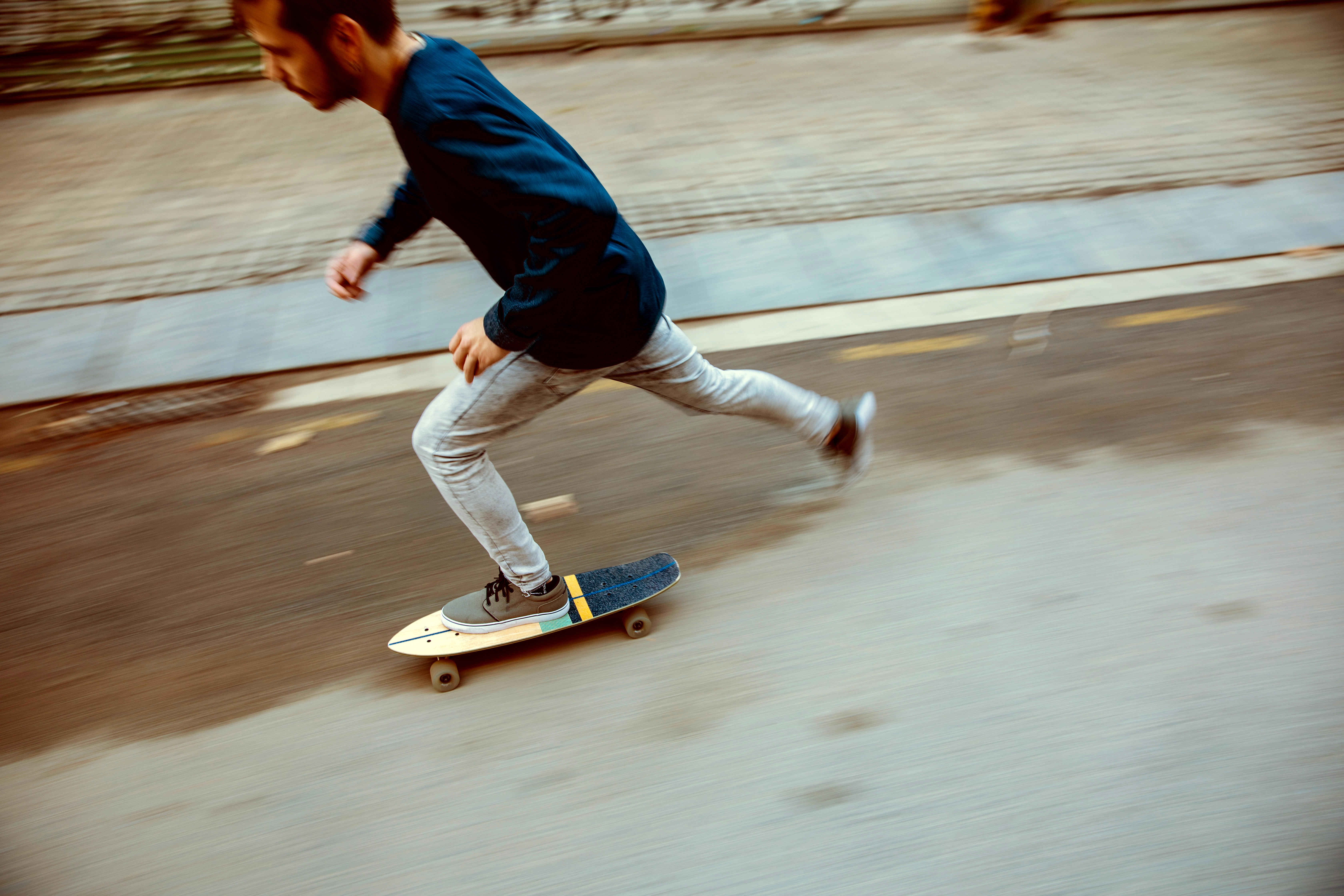 Vulca 100 Canvas Skateboarding Longboarding Low Top Shoes Black