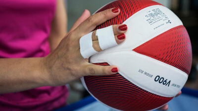 Avis / test - Genouillères de volley-ball V500 bleu marine - KIPSTA - Prix