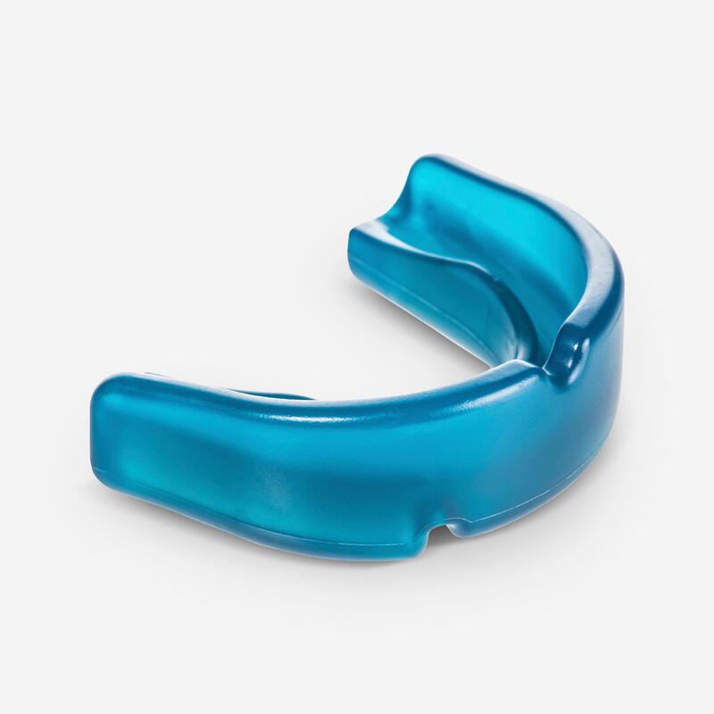 Protector bucal para hockey shock doctor para brakets azul